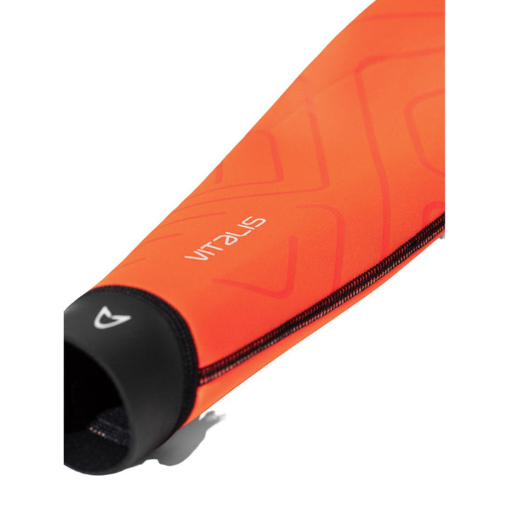 Orca Vitalis Squad Hi Viz Openwater Swimming Kids Wetsuit. Cuff and arm detail
