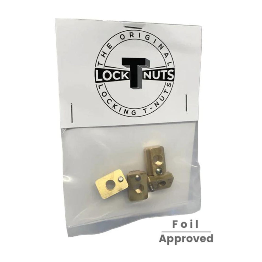 The Original Lockable M6 T-Nuts for Foils