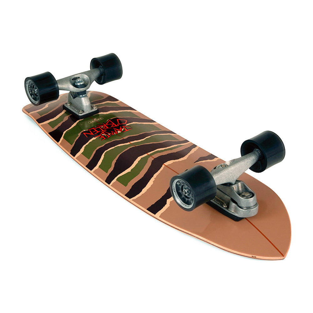 Studio Photo of Carver 33.5in JOB Camo Tiger Surfskate with C7 Trucks