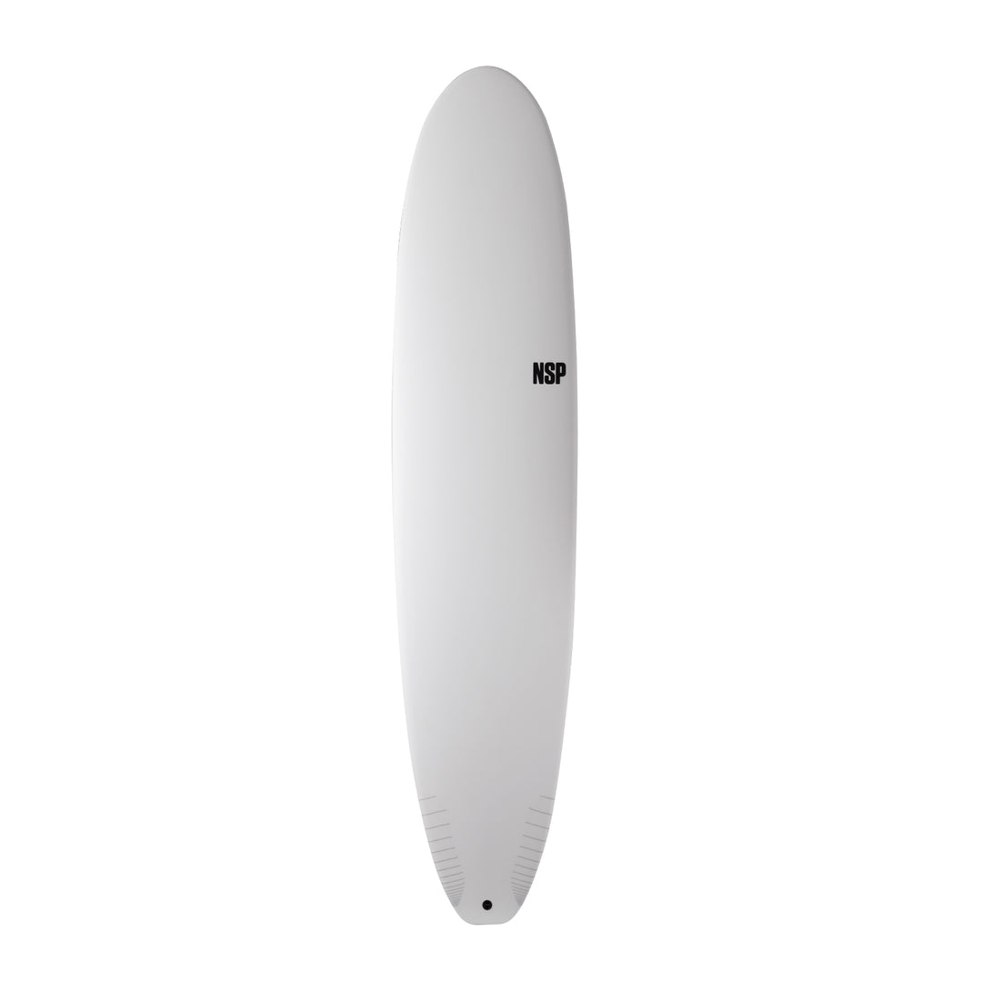 NSP Protech Longboard Surfbrett 8 Fuß 6 Zoll Weiß