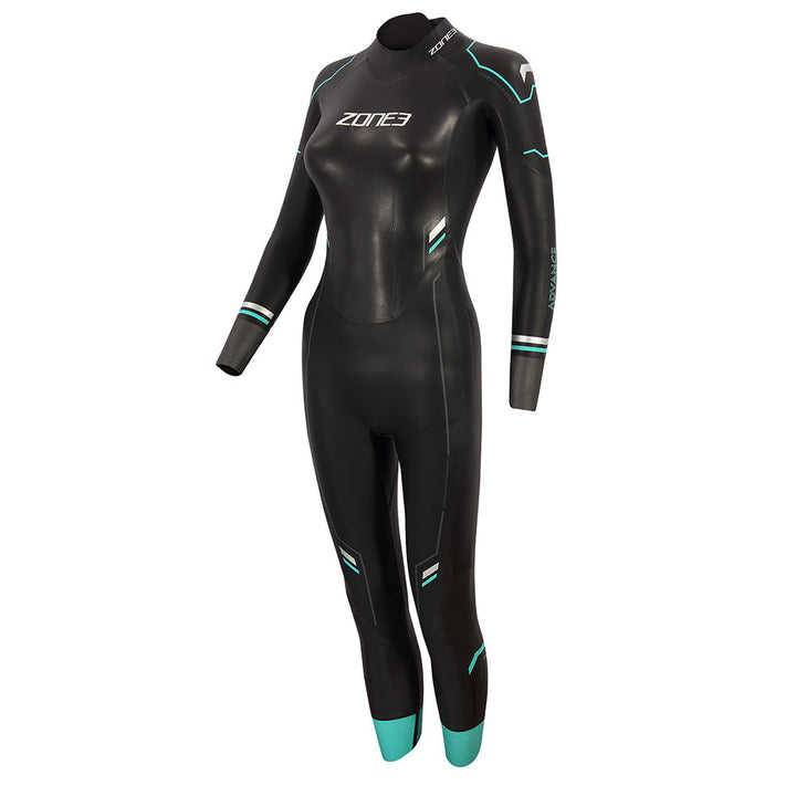 Zone3 Advance Triathlon-Schwimm-Neoprenanzug für Damen