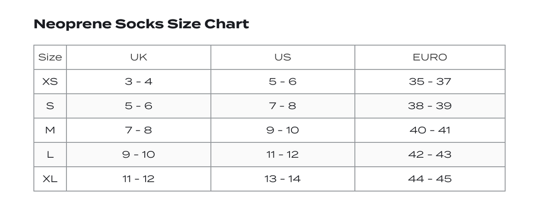 Zone3 Neoprene Heat Tech Swim Socks 3.5mm