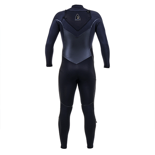 2020 O'Neill Mens Mutant Legend 5/4 Chest Zip Wetsuit with hood detached - view of the back