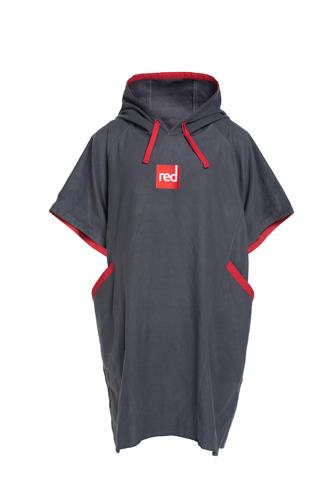 Rotes Original schnell trocknendes Poncho-Handtuch