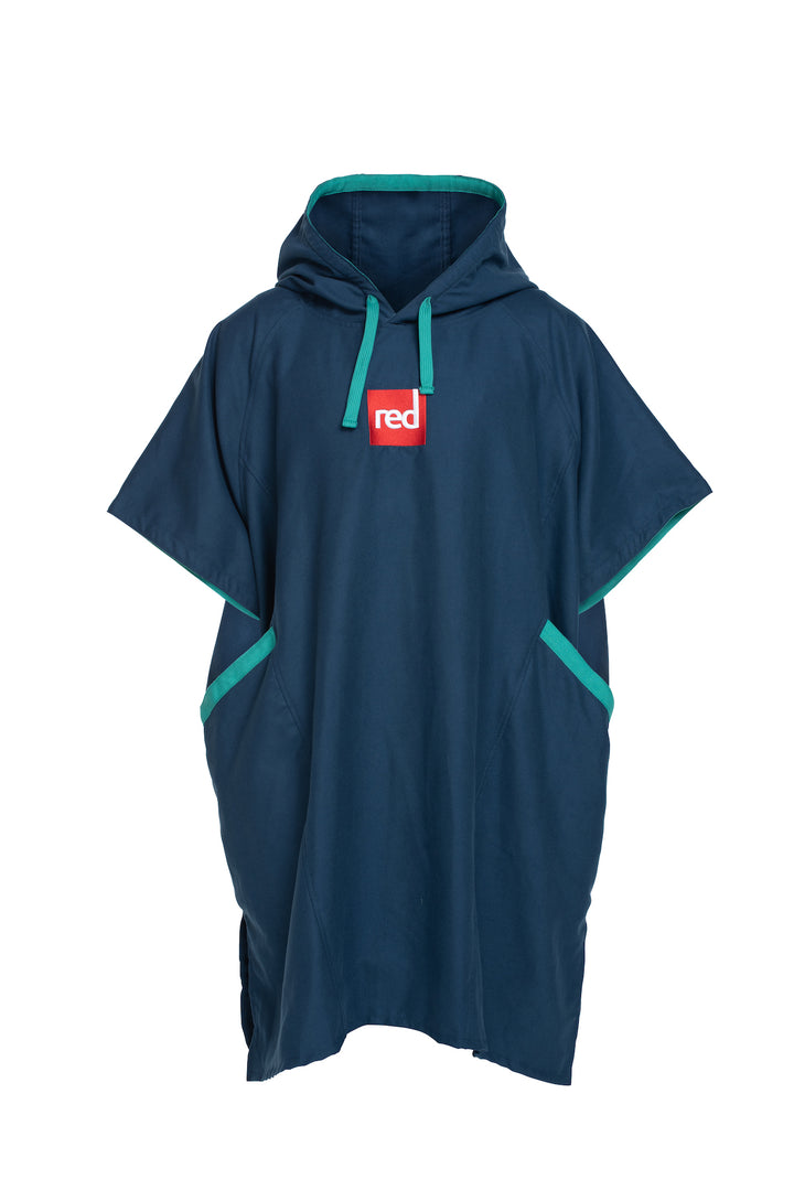Rotes Original schnell trocknendes Poncho-Handtuch